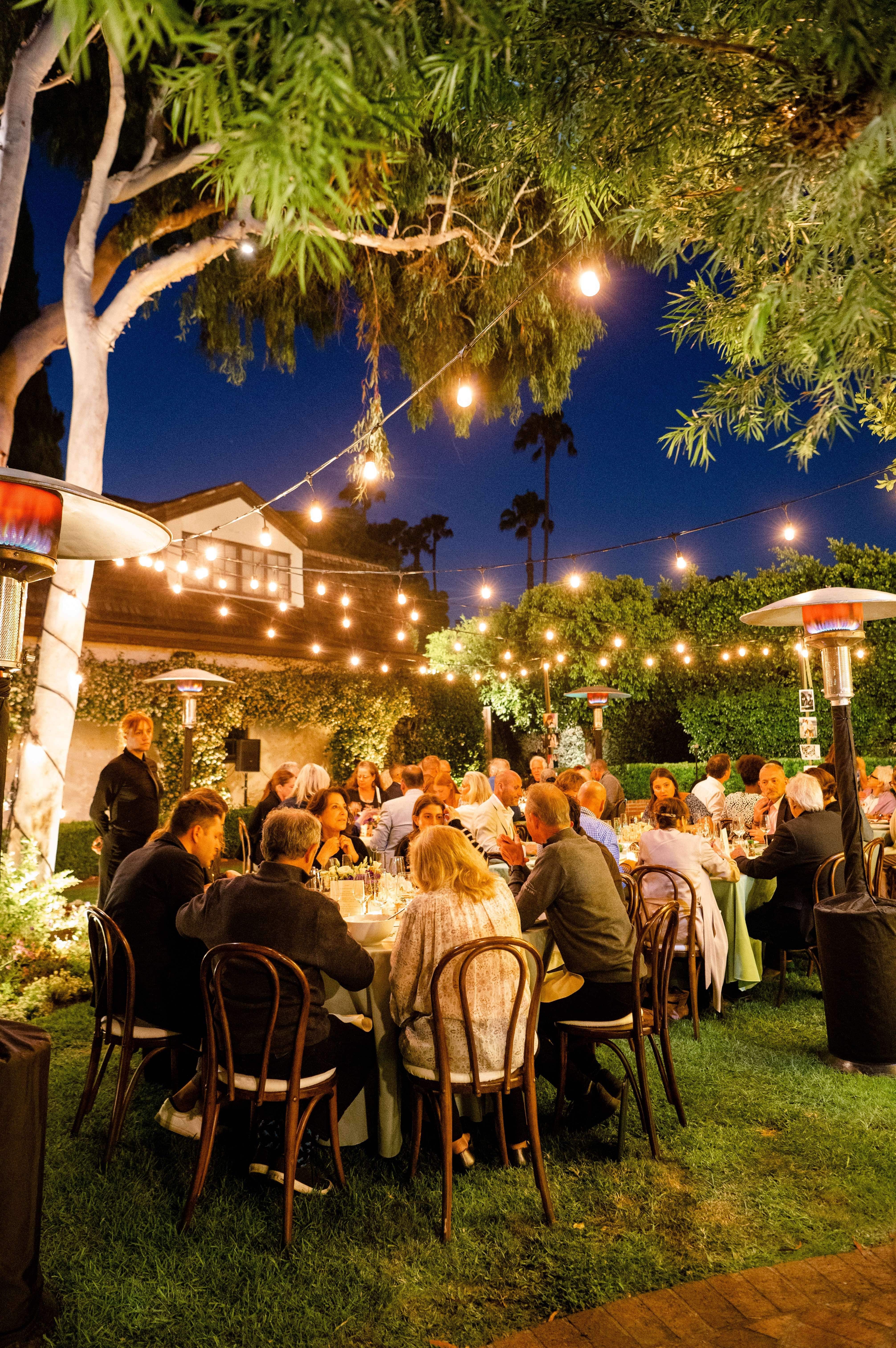 Eating Under the Stars - Celebrating an amazing lady